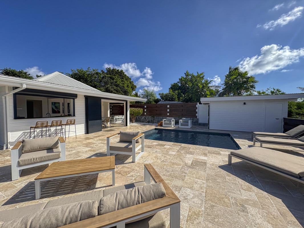 6.Location villa piscine Saint François Guadeloupe- Piscine